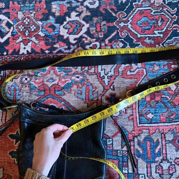 Vintage Coach Crossbody Black Bag - Picture 8 of 16